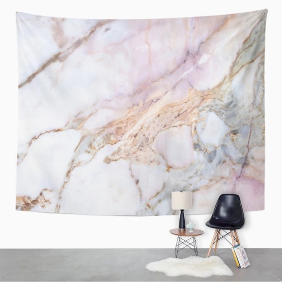 PINK MARBLE TAPESTRY | ROOM DECOR - Picture 2 of 3
